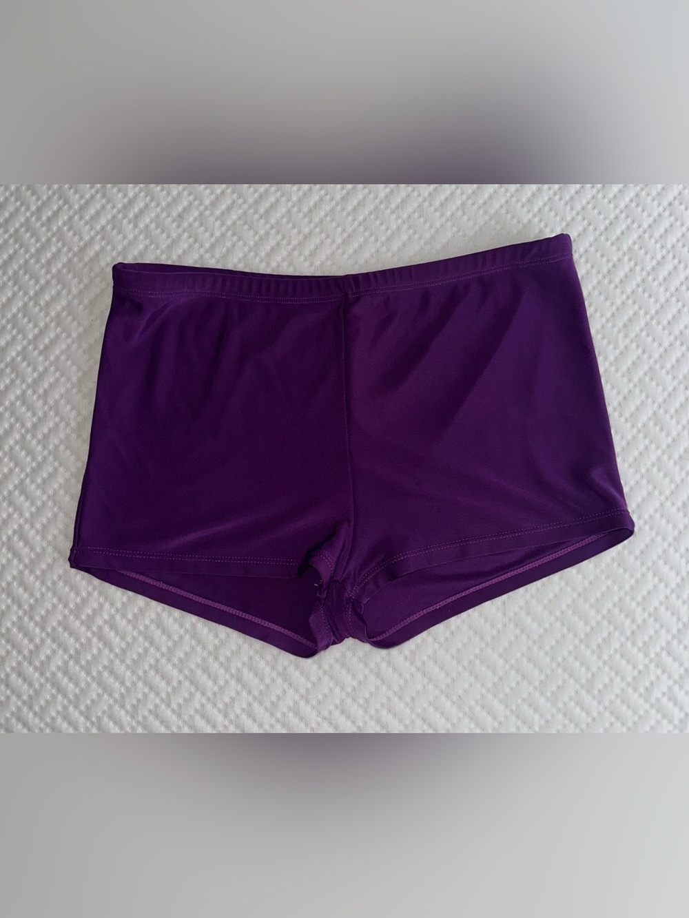 UNKNOWN BRAND Women's Purple Swim Boyshorts - Smooth Fit